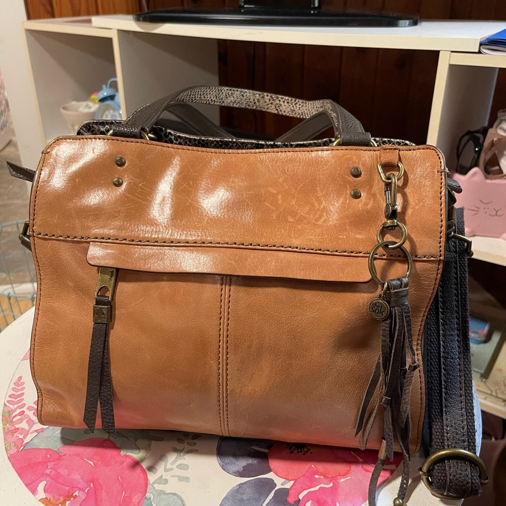 Brown Leather Women's Bag